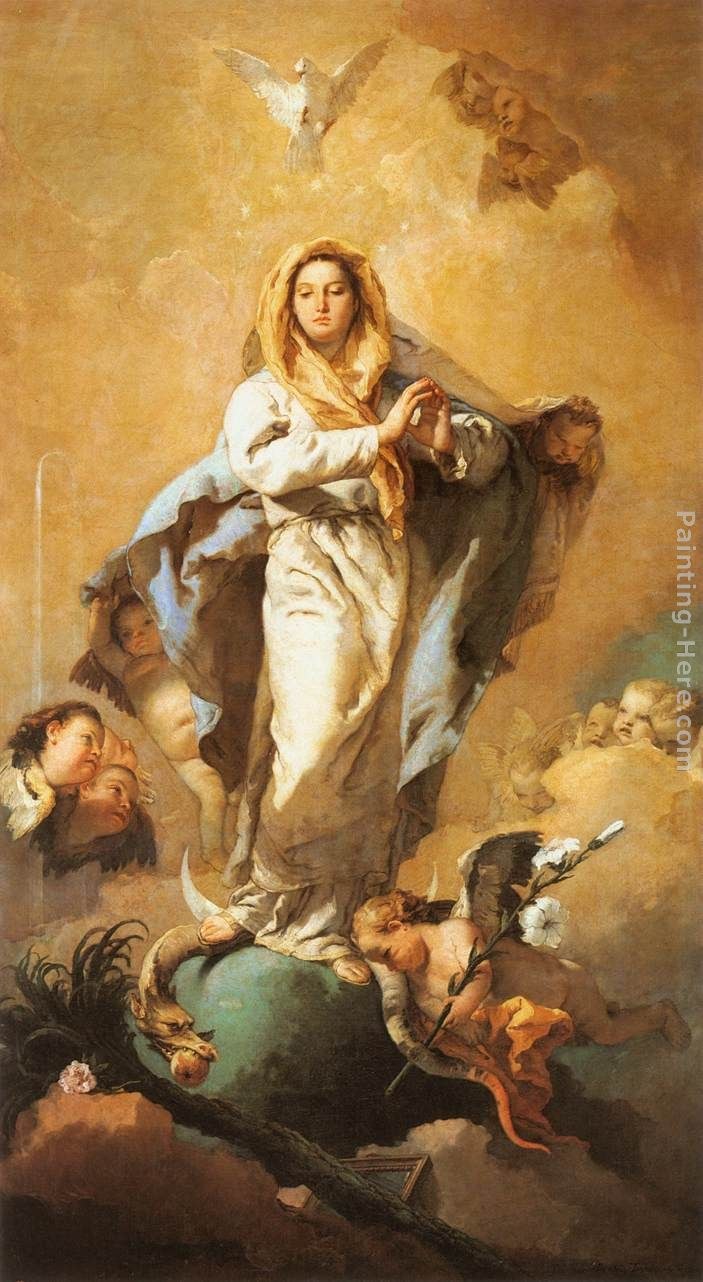 Giovanni Battista Tiepolo The Immaculate Conception